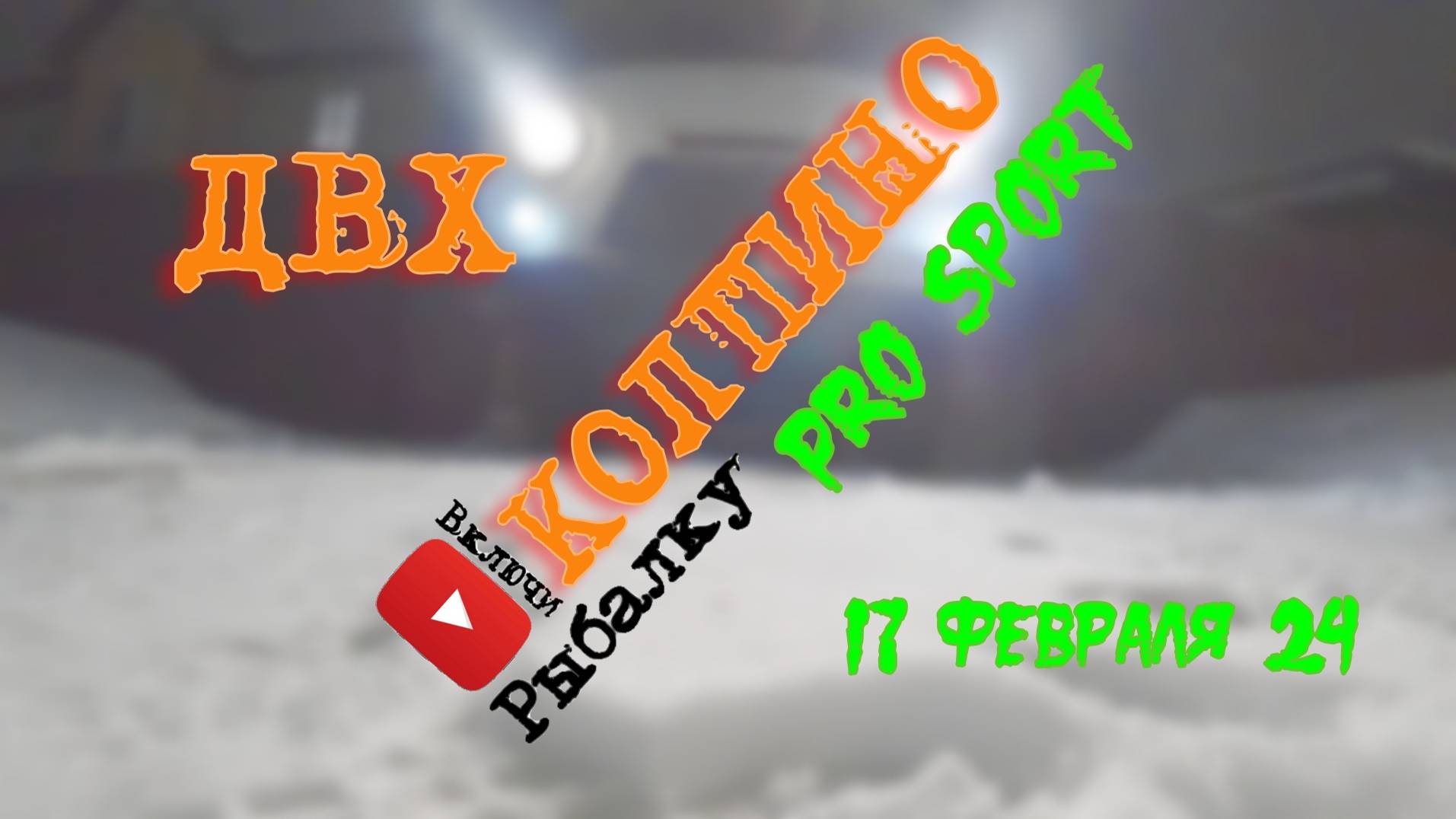 Десногорское водохранилище, Колпино (17 февраля)