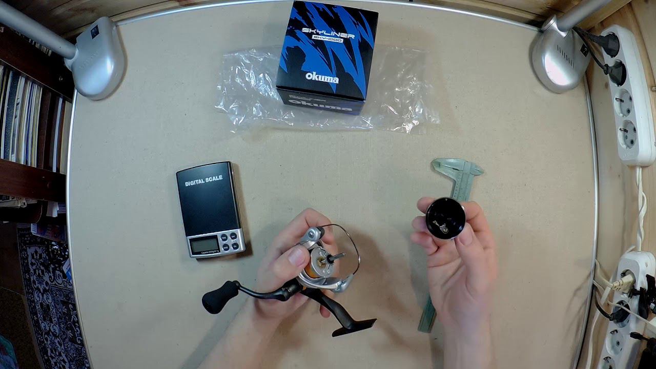 Маленький (даже слишком) медведь. Катушка Okuma Skyliner SKY-1000
