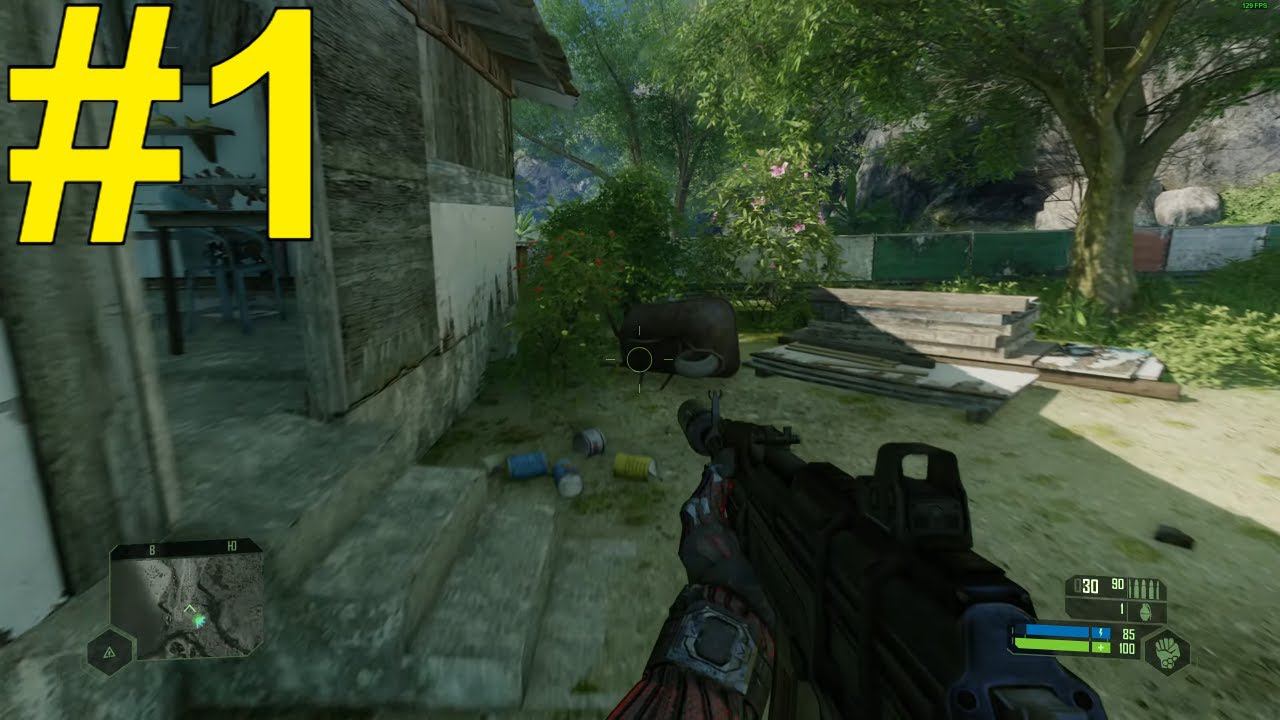 Crysis Remastered Прохождение ч1 - Парень в дешёвом Костюме