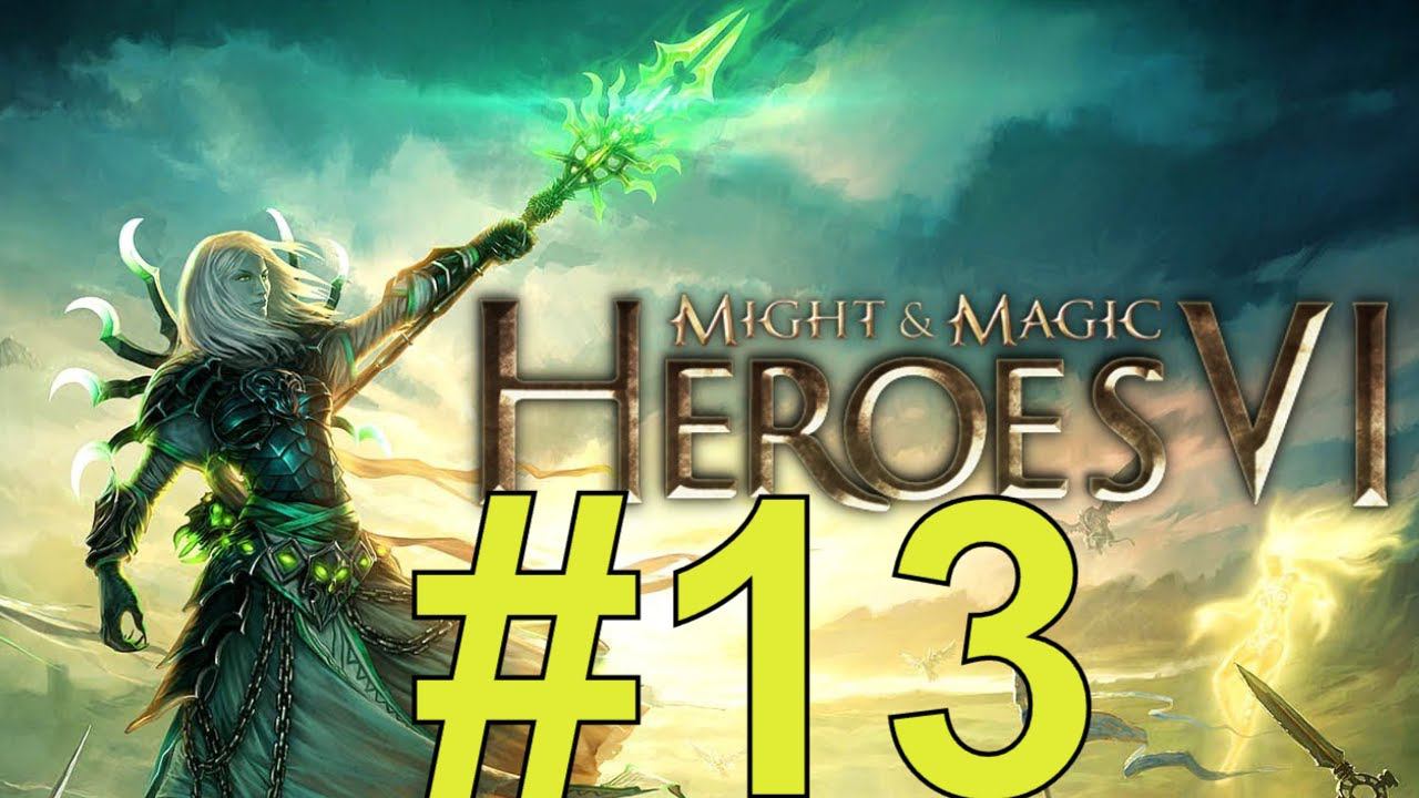 Might and Magic Heroes VI Прохождение(2024) ч13 Прощупываем 3ю миссию Некров