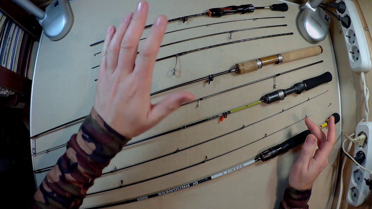Выбор удилища для мормышинга. Форелевые против мормышинговых.