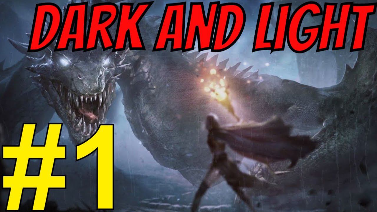 Dark and Light Прохождение(2024) ч1 Пробуем Выживаем