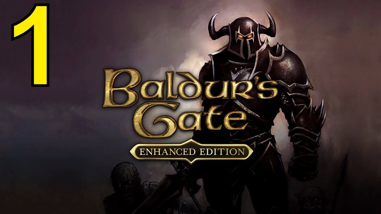 Baldur's Gate 1 (2024) Первое Прохождение ч1 - Мастер Некромант