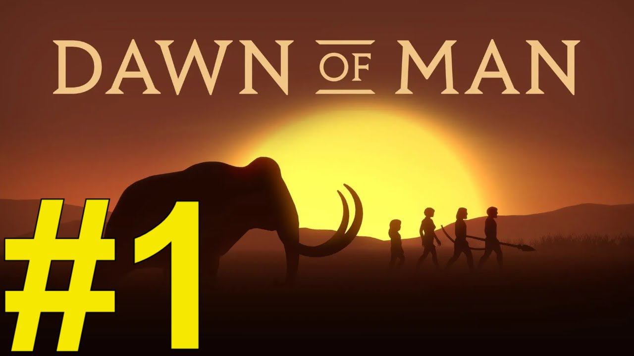 Dawn of Man Прохождение(2024) ч1 -  Строим Домики и Они Крутятся