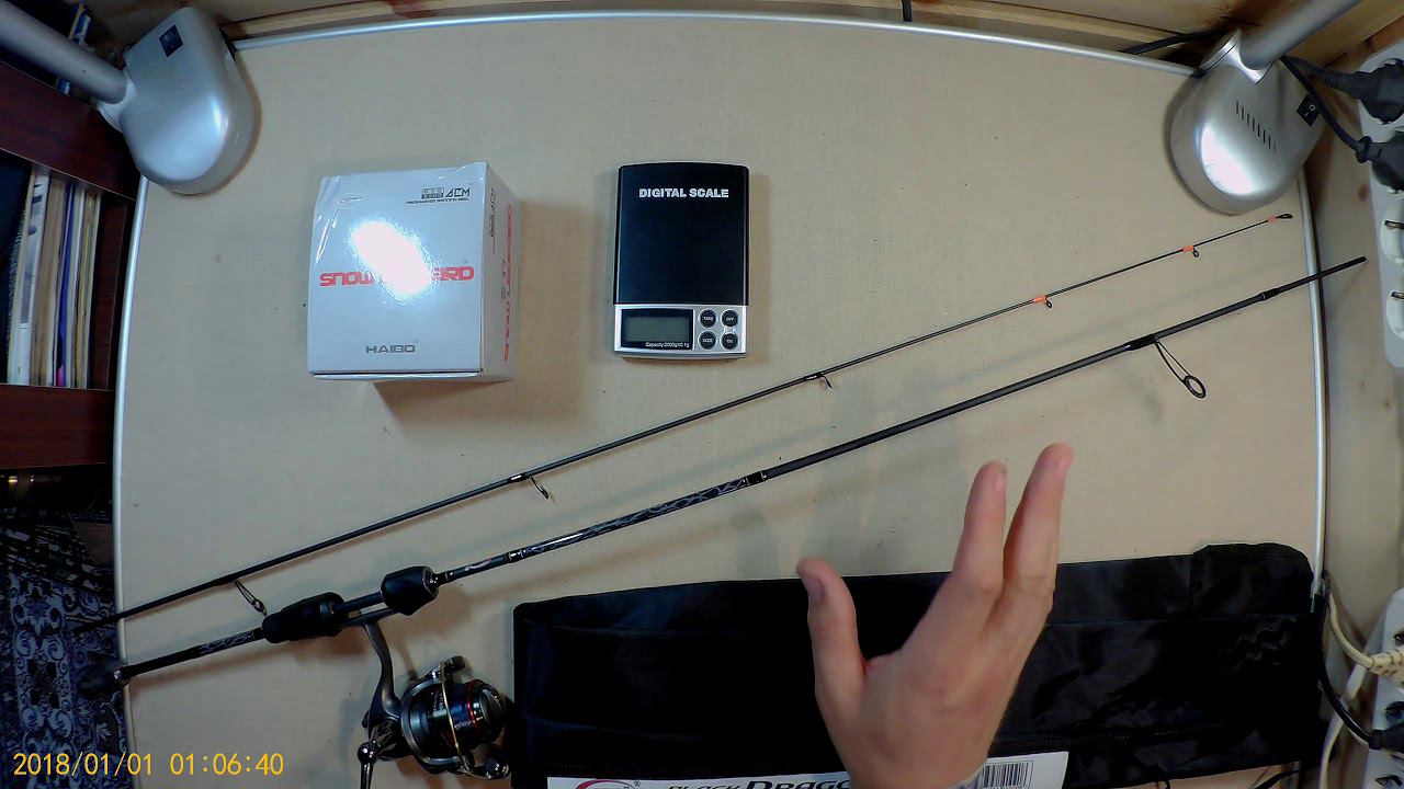 Запасы кота Матроскина. Микроджиговый UL комплект Jintai Black Dragon + Haibo Snow Leopard