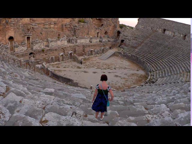 Анталия 2020. Древний город Перге. Часть 7: амфитеатр.