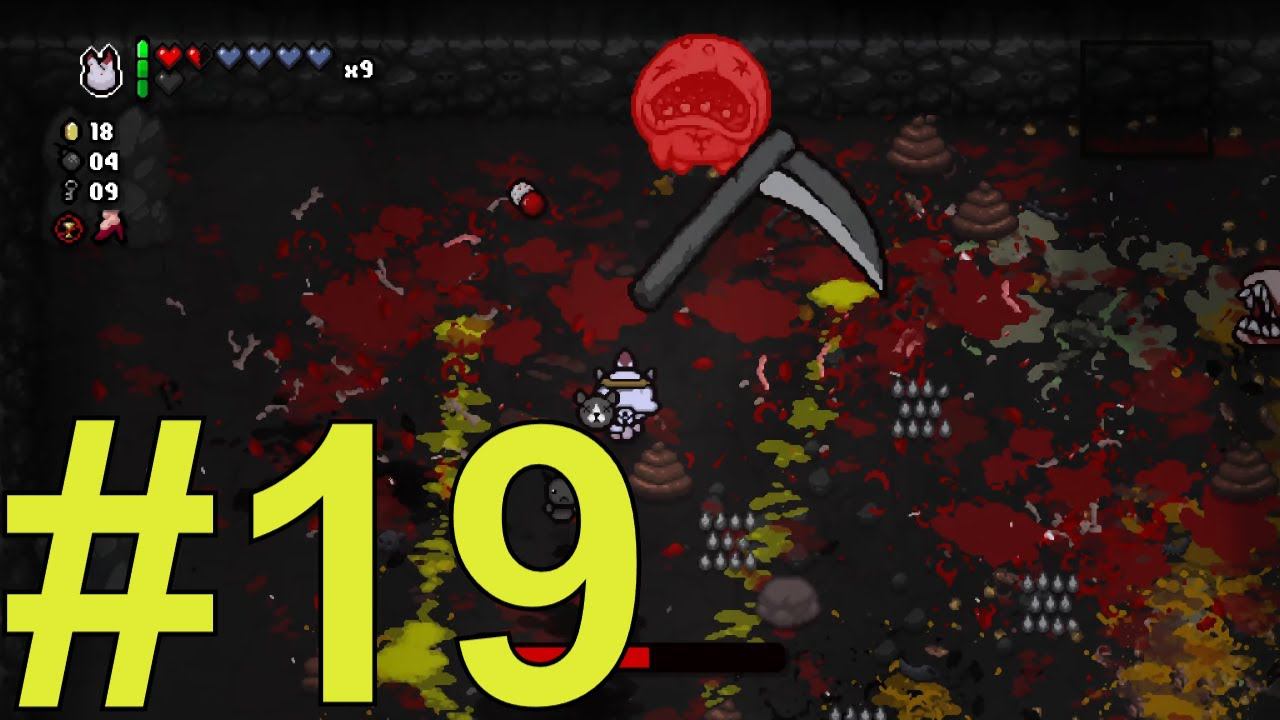 The Binding of Isaac: Rebirth Прохождение ч19 имба коса