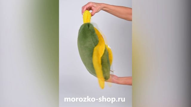 Мягкая игрушка-подушка Змеюшка, зелёная, 35 см, 2540/35