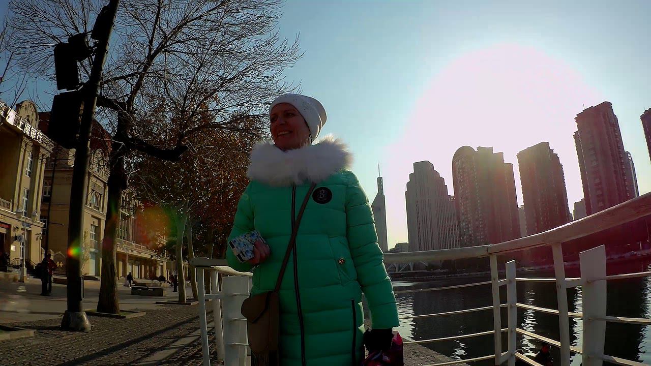 Набережная Тяньзиня. Китайская рыбалка.