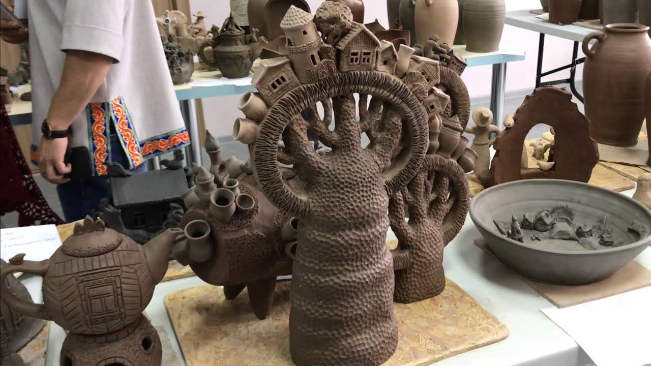 🍯 Конкурсные работы керамистов и гончаров Скопин 2019 7 Международный фестиваль Волшебство керамики