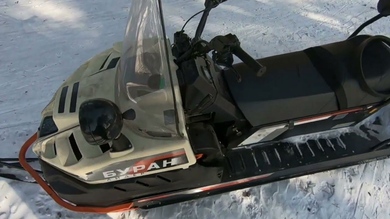 Буран ЛИДЕР АДЕ. Ревизия/замена ремня/лыжня России