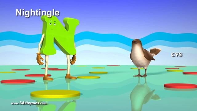 A is for Ant Nursery rhymes - 3D Animation