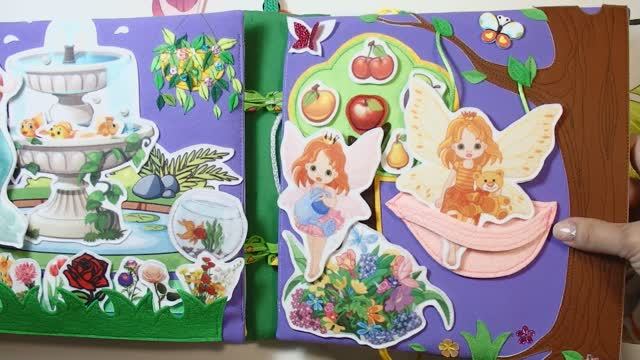 Супер-необычный дом-книга для лесной феечки. Книга насыщенности "Премиум" для Алисы #7лет