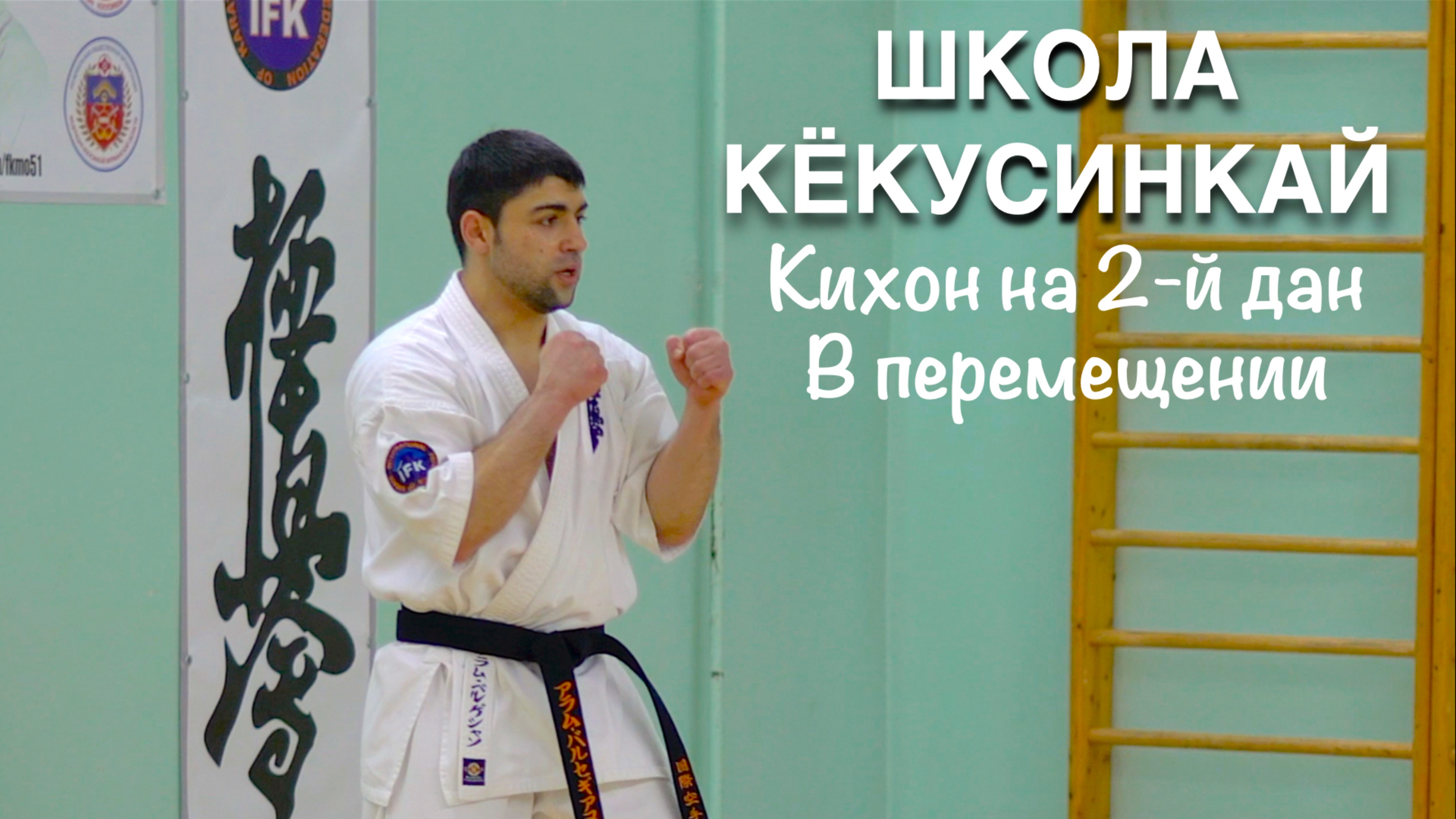 ШКОЛА КЁКУСИНКАЙ / Кихон на 2-й дан в перемещении