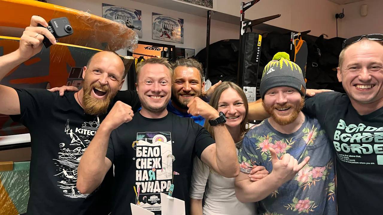 40 лет Колесу в кайт-магазине Ridestore/Kiteclass