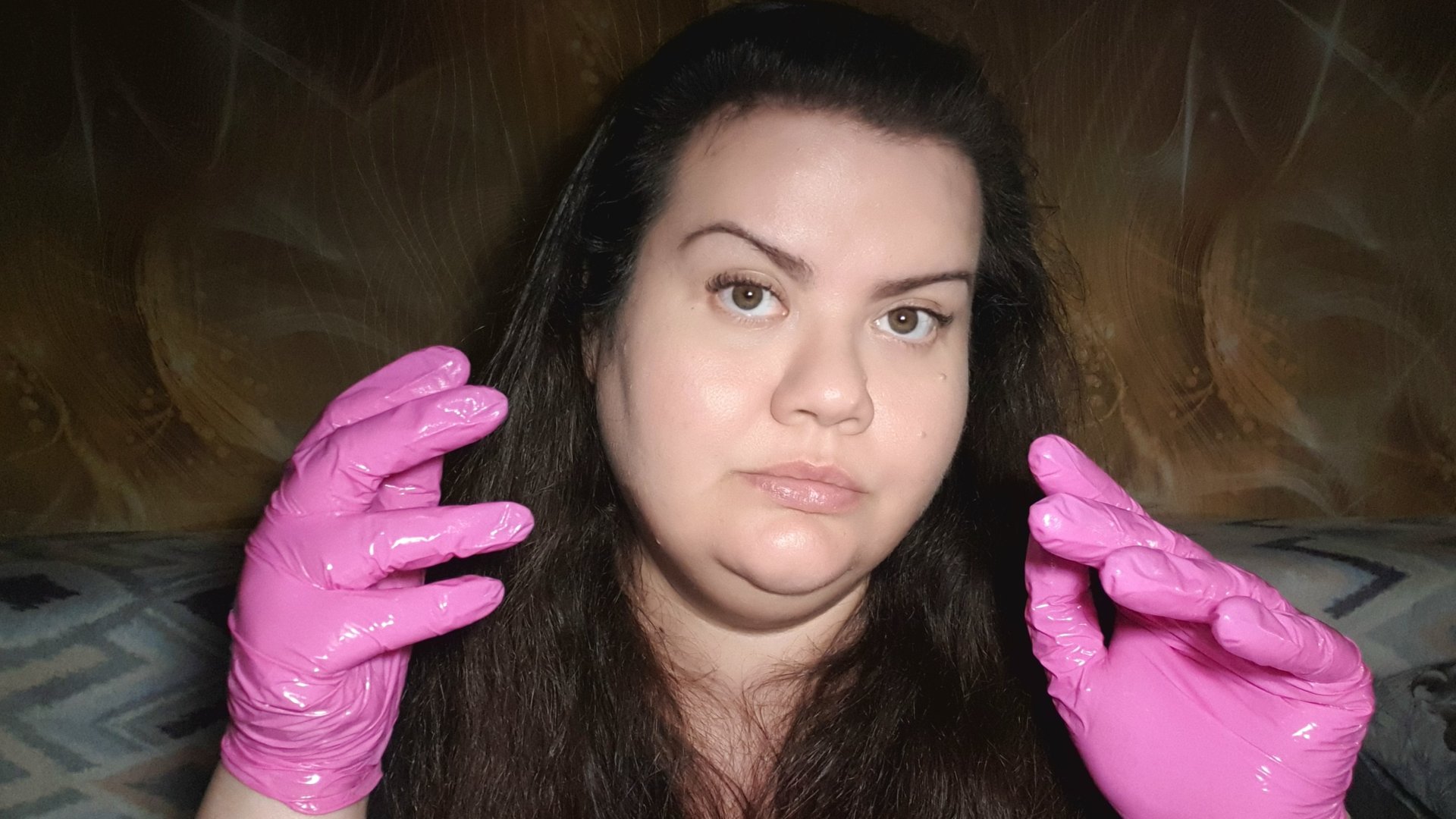 АСМР Массаж с маслом в перчатках. Видео для сна и расслабления.