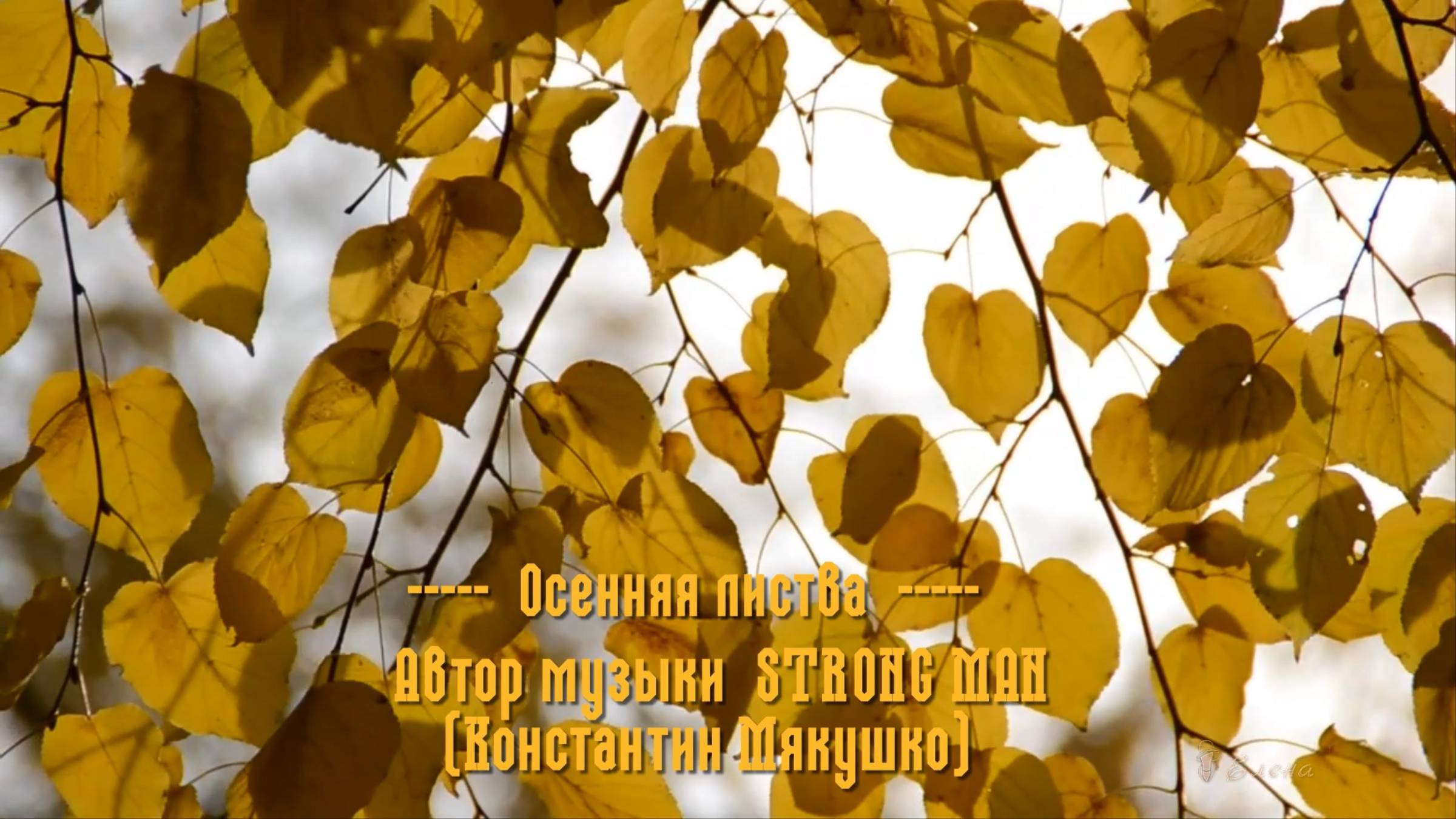 Осенняя листва*