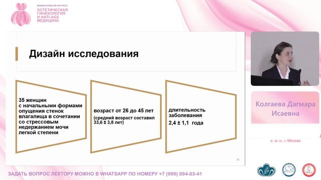 Участие Мелситек в конгрессе по Эстетической гинекологии и Anti-Age медицине 2022 год