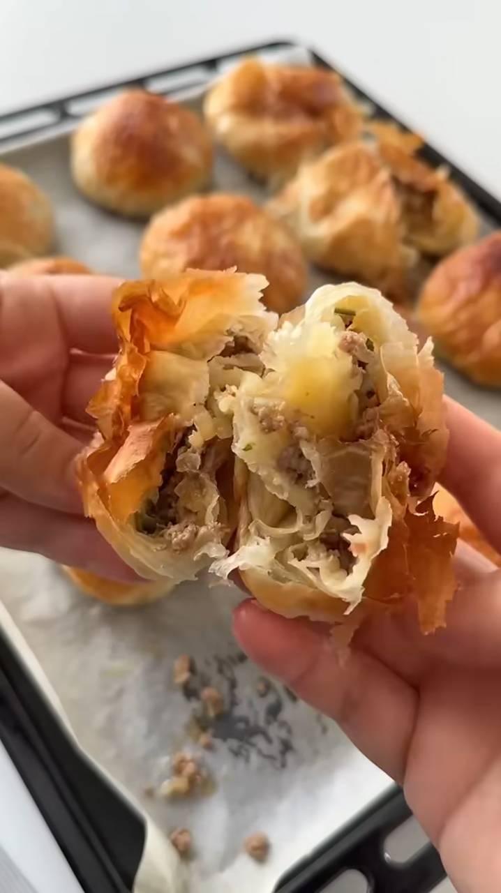 многослойный пирожок