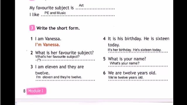 SPOTLIGHT 3 рабочая тетрадь 8,9 страница