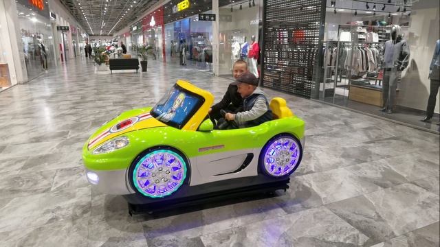 Прогулка в детский развлекательный центр «Вулкан», Ашан, Мегамаг, Ростов-на-Дону, Россия. Часть 1