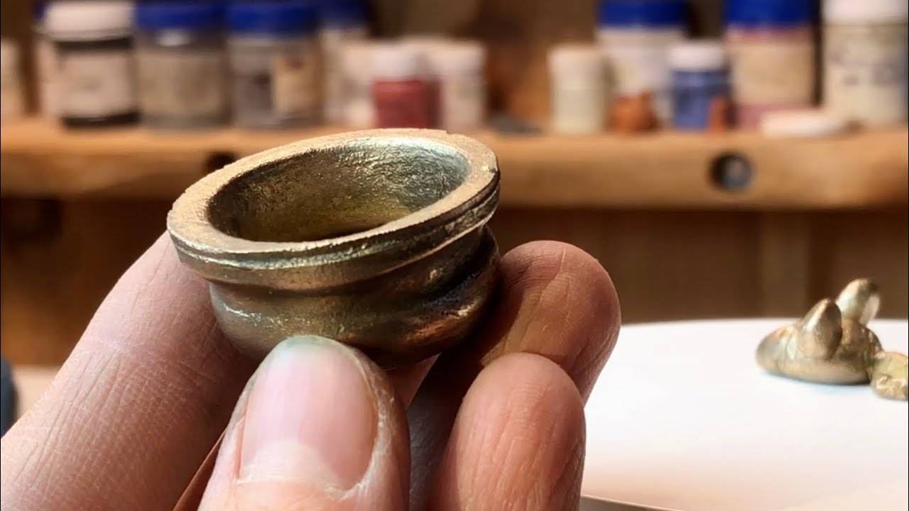 🍯 СЛЕПИТЬ из БРОНЗОВОЙ ГЛИНЫ / Полное руководство