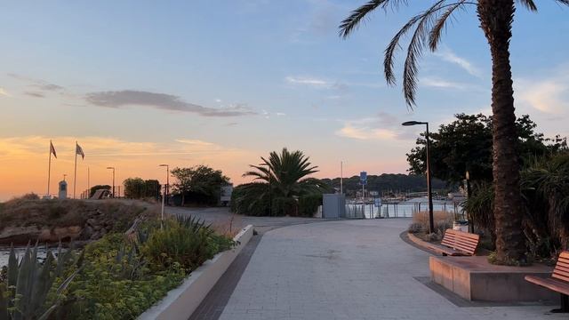 Франция 🇫🇷[4К] Антиб-Лазурный берег, красивый город, Прованс, пешие прогулки по городу.