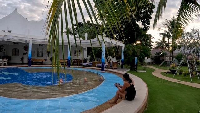 Празднуем День рождения на острове, Филиппинские подружки, манговый торт. | о. Негрос #2