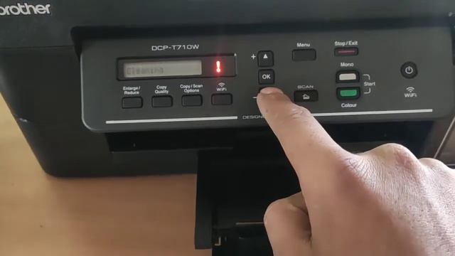 HOW TO MASTER HEAD CLEANING OF BROTHER PRINTER DCP T310 T510 T710 MAINTENANCE MODE ENTER