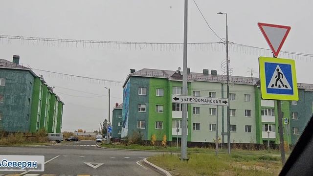 Катаемся по городу Лабытнанги. Ямало-Ненецкий АО (ЯНАО) Город за полярным кругом. ЖизньСеверян 2024