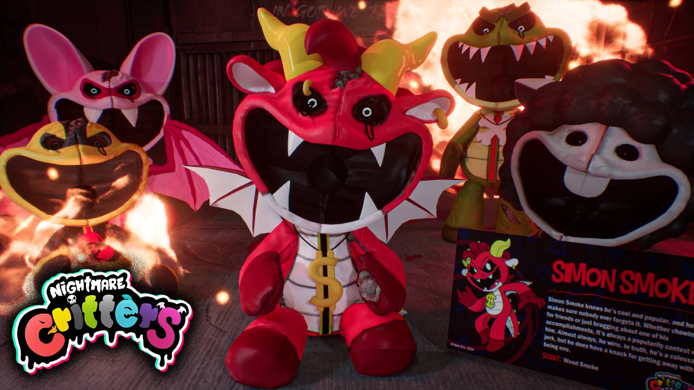 Poppy Playtime 4 - Simon Smoke Teaser Trailer (Кошмарные твари)