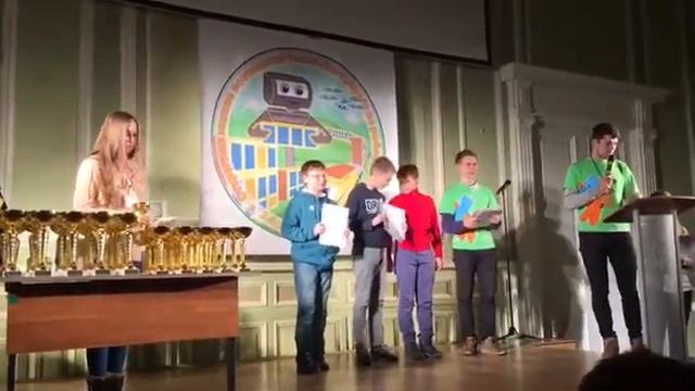 Роботрек на соревнованиях "Робофинист"