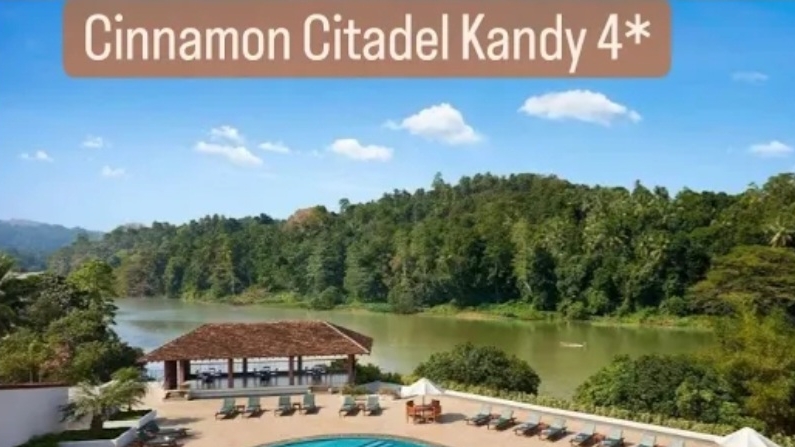 Cinnamon Citadel 4* Отель на Шри Ланке ,рядом Храм Зуба Будды и река с крокодилами .