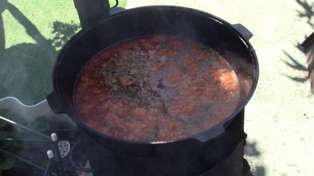 Казан+автоклав. Рассольник на зиму в банках