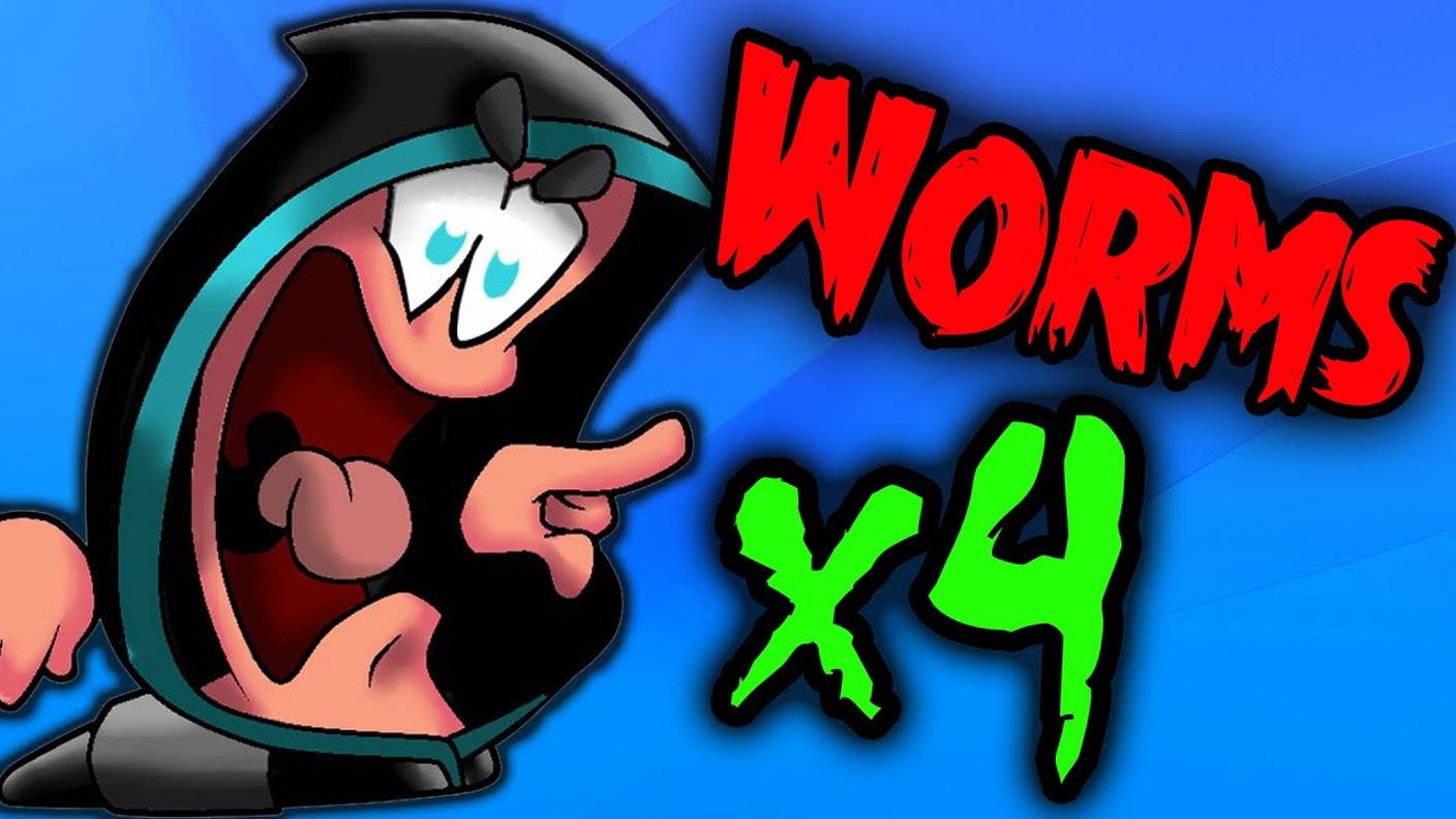 БАБКА СМЕРТИ - Worms в 4-ром - №14