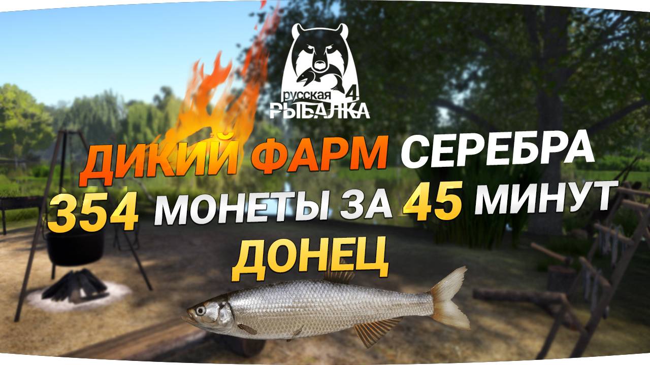 ФАРМ СЕРЕБРА на СЕВЕРСКОМ ДОНЦЕ ● Русская Рыбалка 4