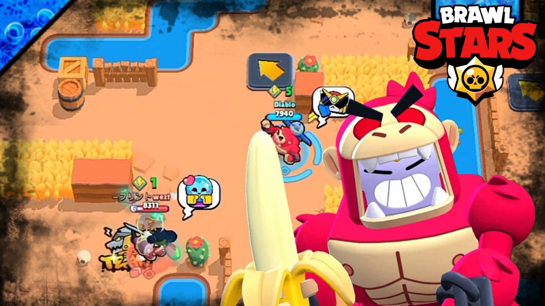 Brawl Stars | Одиночное Столкновение | Вольт | Бравл Старс