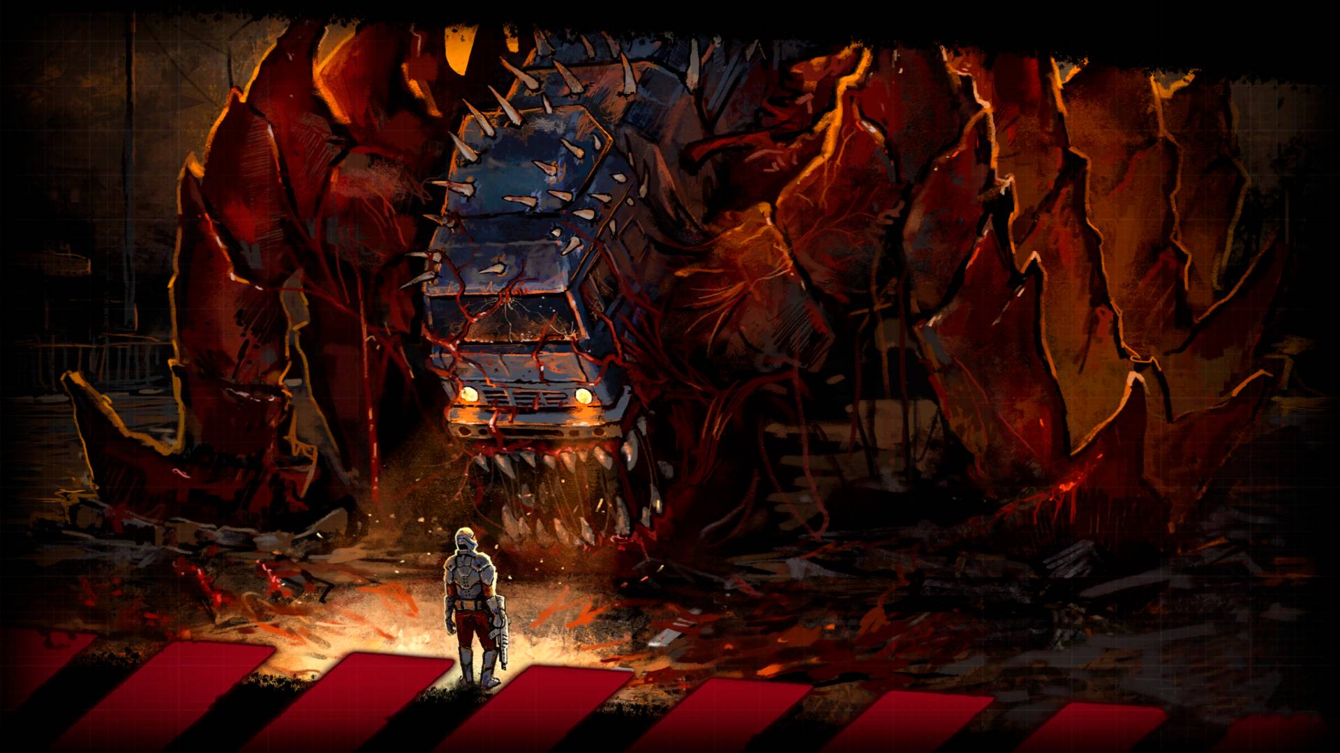 Прохождение Iron Meat l Зубастый грузовик # 1