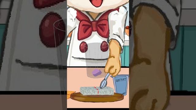 Мультик. Дети готовят🍰 Творожный десерт с печеньем и бананом 🍌