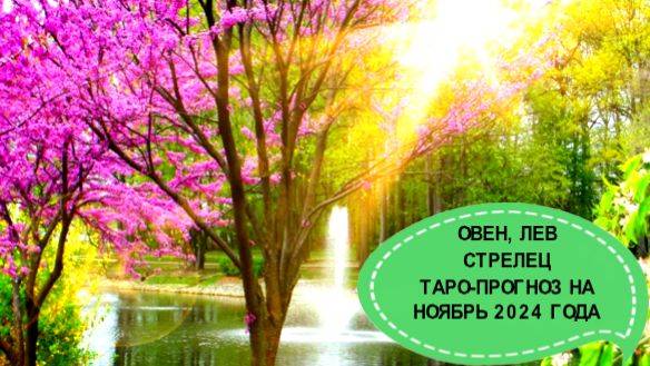 ОВЕН,ЛЕВ,СТРЕЛЕЦ ТАРО-ПРОГНОЗ НА НОЯБРЬ 2024 ГОДА