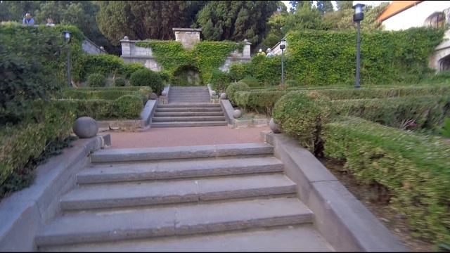 Санаторий Днепр прогулка. Часть 3. 2К. 06.10.2024 г.  Крым. ЮБК. Гаспра.