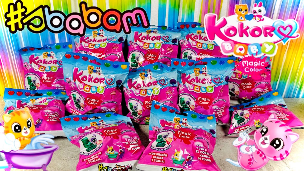 Купаем Малышей Kokoro Baby Magic Color От Сбабам! Распаковка Новинкок Sbabam Кокоро Бэйби!