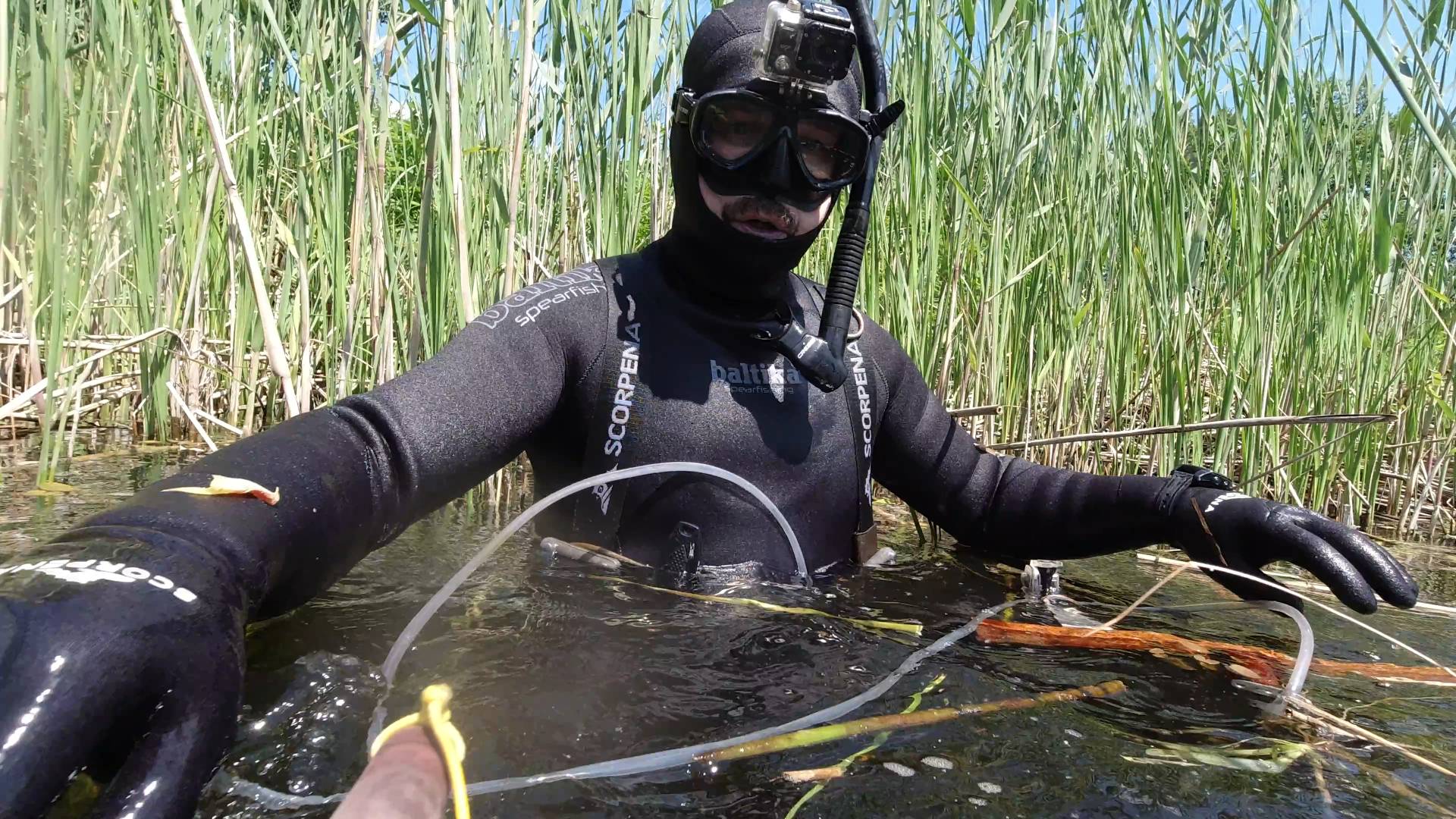 Подводная охота на щуку Осенний заплыв трудовой прозрак