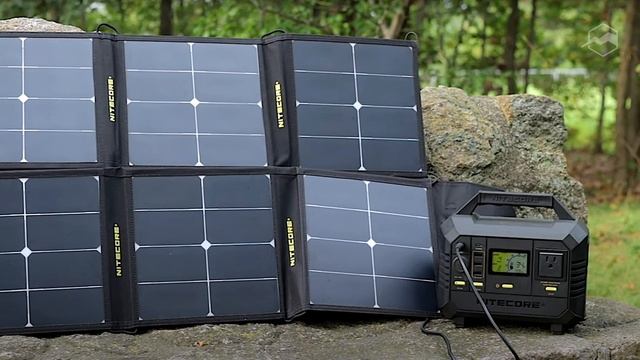 Водонепроницаемая солнечная панель Nitecore FSP100W. Обзор