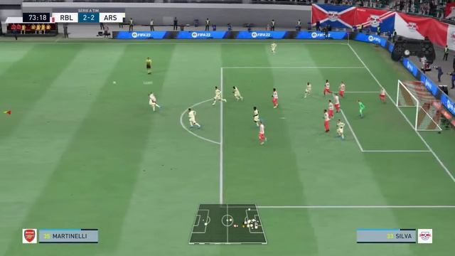 FIFA 22 Карьера за Арсенал в Суперлиге №9 Боремся за 2 место