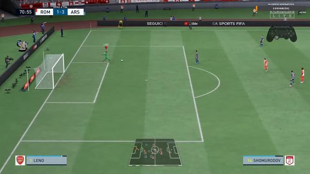 FIFA 22 Карьера за Арсенал в Суперлиге №5