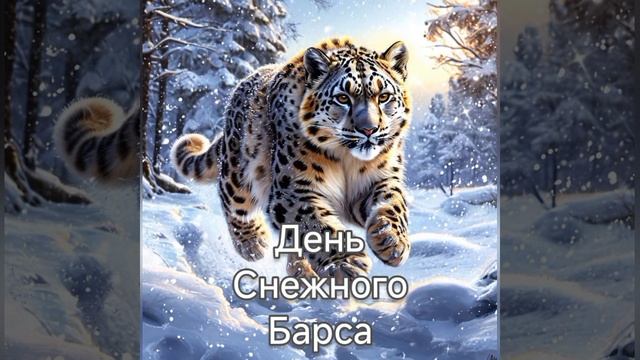 Международный день снежного барса! 23 октября.mp4
