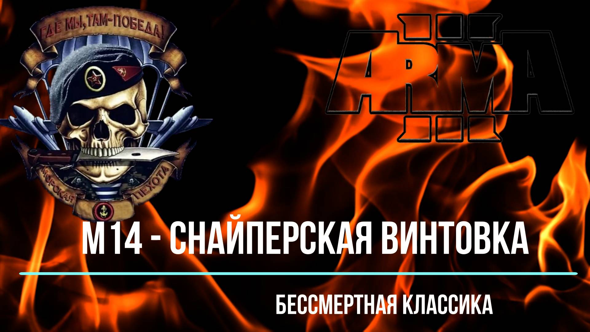 М14 - Снайперская винтовка. Бессмертная классика.