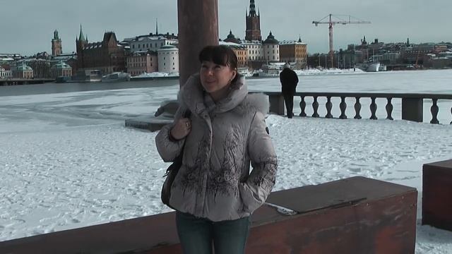 Вот уже и в центре Стокгольма (Швеция)