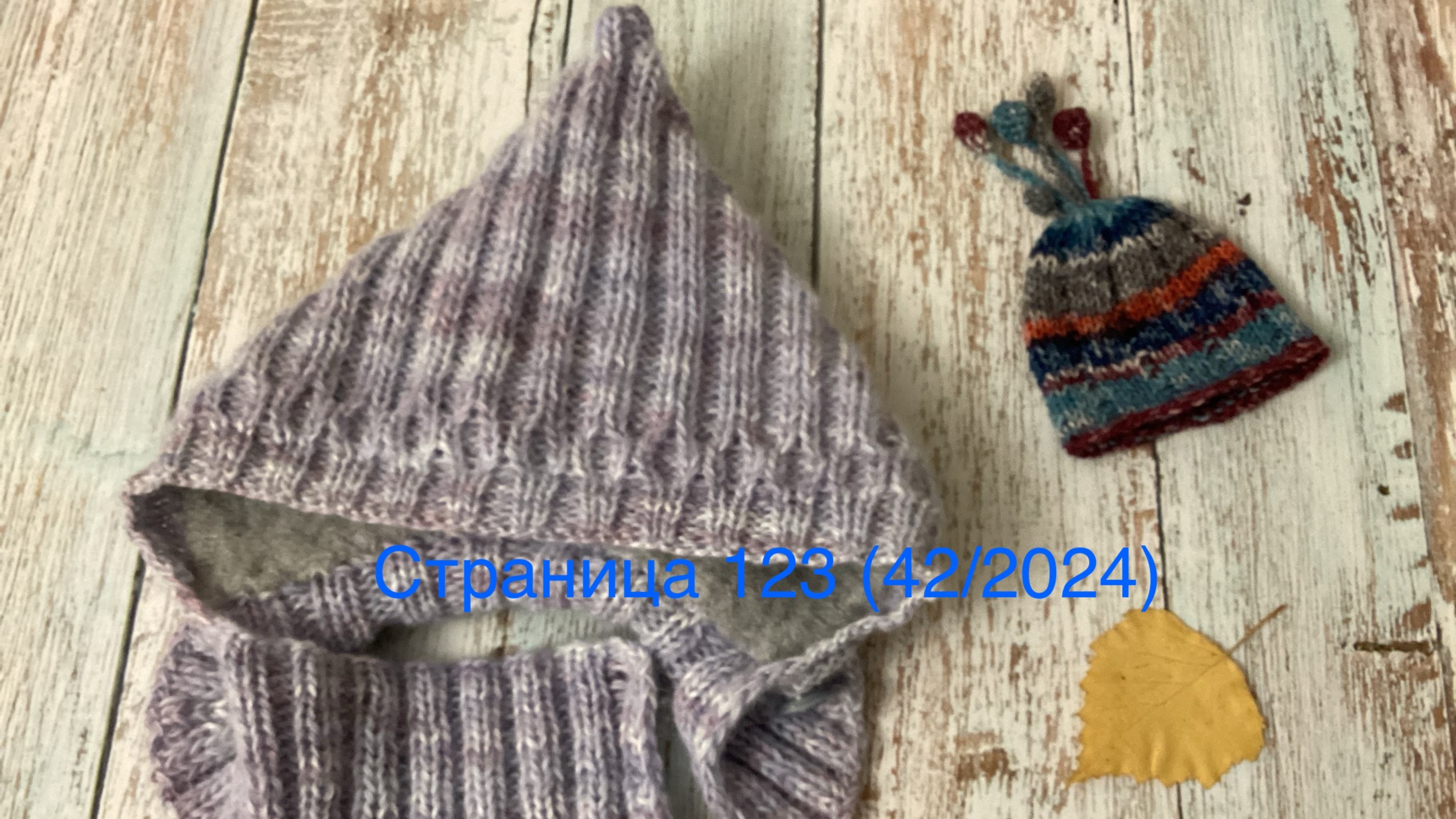 Вязальный дневничок. Страница 123 (42/2024).